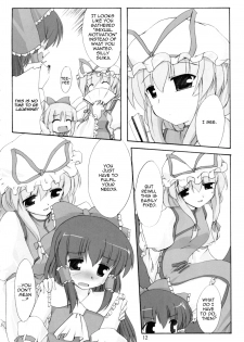 (SC32) [Yuugen Jikkou (Gonzaburo-)] Kisui Renhou (Touhou Project) [English] [UMad] - page 11