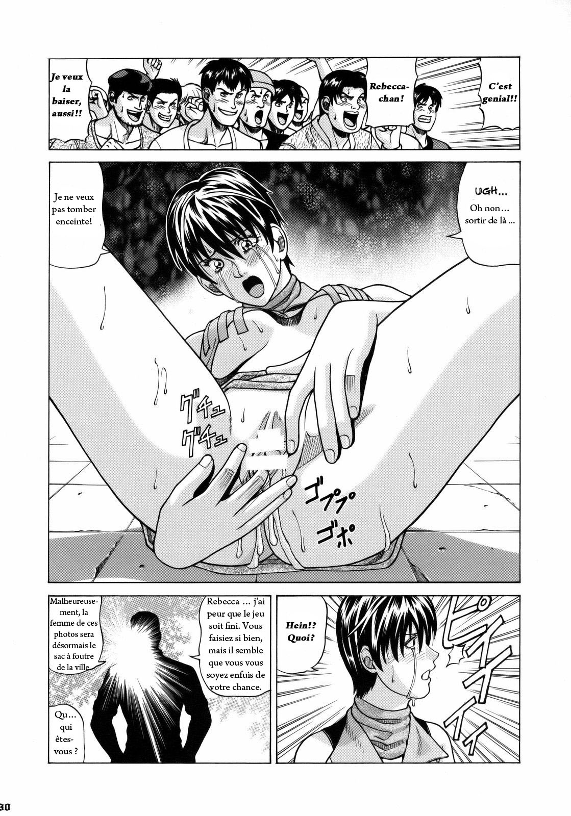 (C75) [Human High-Light Film (Jacky Knee-san)] Rebecca Chambers (Resident Evil) [French] page 29 full