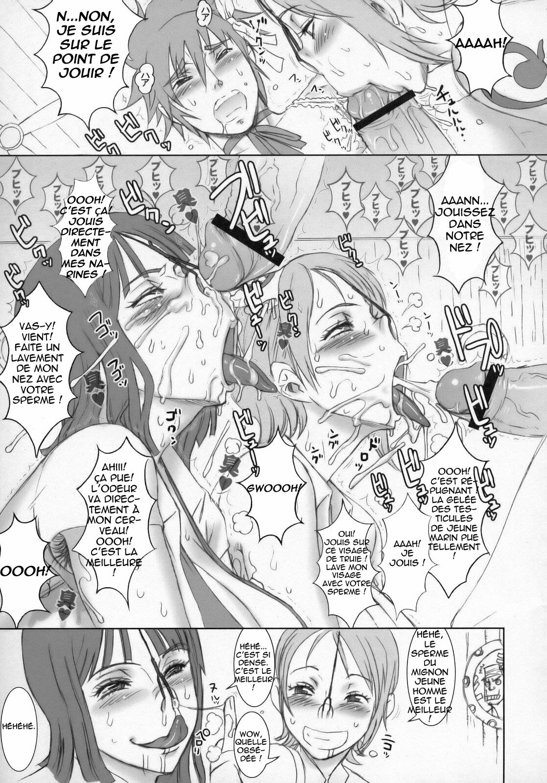 (C75) [Niku Ringo (Kakugari Kyoudai)] Nippon Practice 2 (One Piece) [French] page 14 full