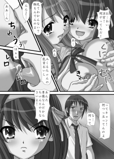 (C70) [Sono Higurashi (Gingitsune)] Suzumiya Haruhi no Ryoujoku (The Melancholy of Haruhi Suzumiya) - page 8