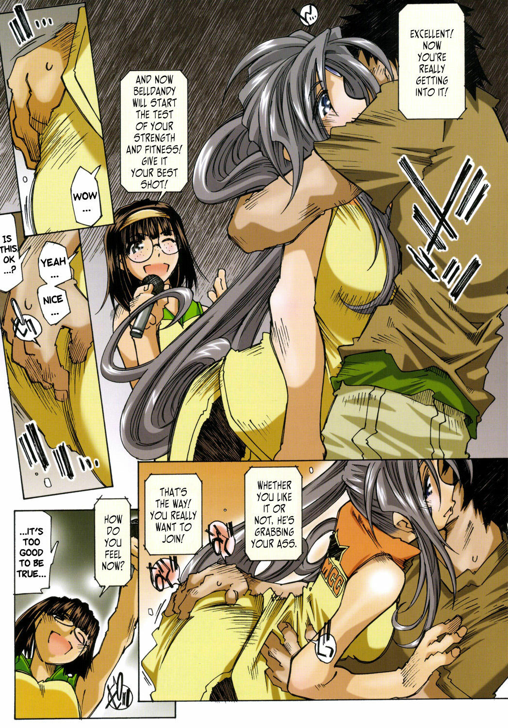 (SC31) [RPG COMPANY 2 (Toumi Haruka)] MOVIE STAR IIIa (Ah! My Goddess) [English] =LWB= page 8 full