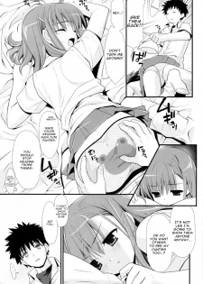 (COMIC1☆4) [Teruo Haruo] 1／1 no Tensai (Toaru Kagaku no Railgun) [English] - page 10