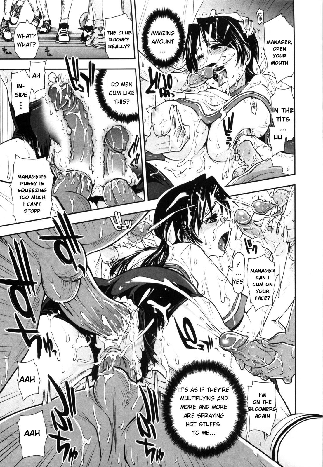 [Kamino Ryu-ya] Shintaichuu, Nurunuru Desu. - My Whole Body Is Clammy Ch. 1 [English] [ac124] [Decensored] page 17 full