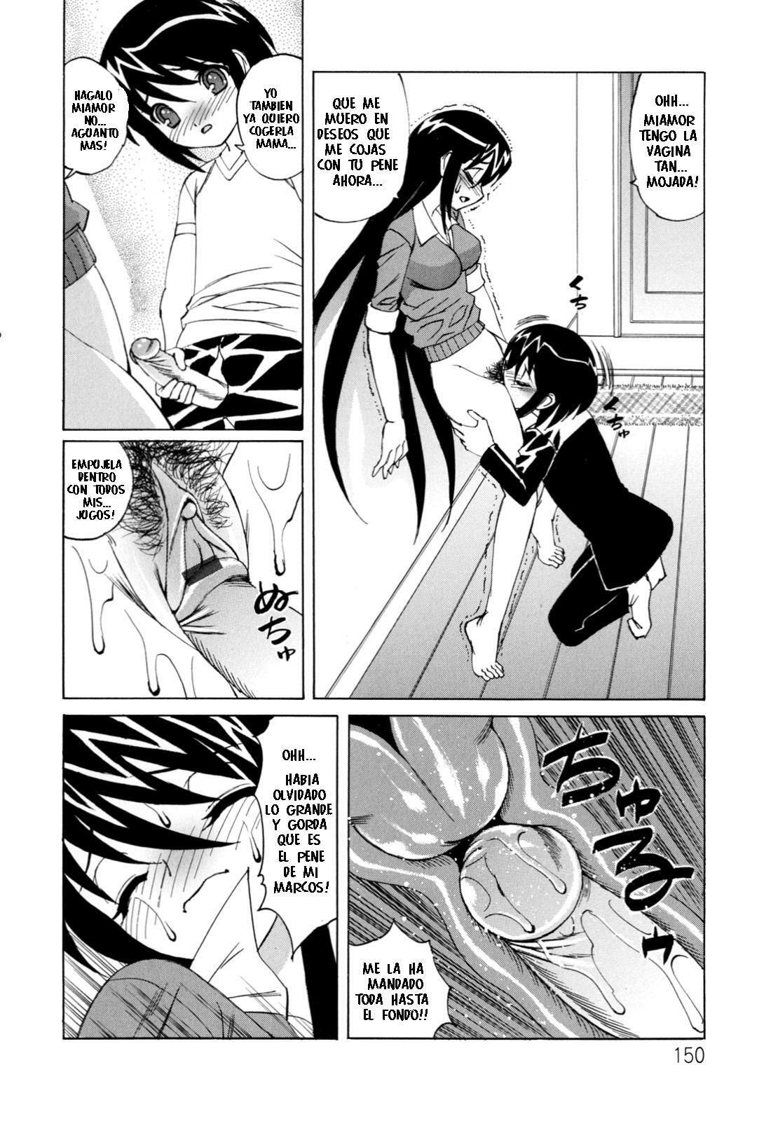 Boku no Nakadashi Nikki [Spanish] [Rewrite] [Franco4205] page 150 full