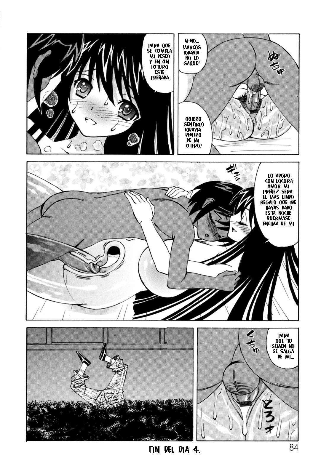 Boku no Nakadashi Nikki [Spanish] [Rewrite] [Franco4205] page 84 full