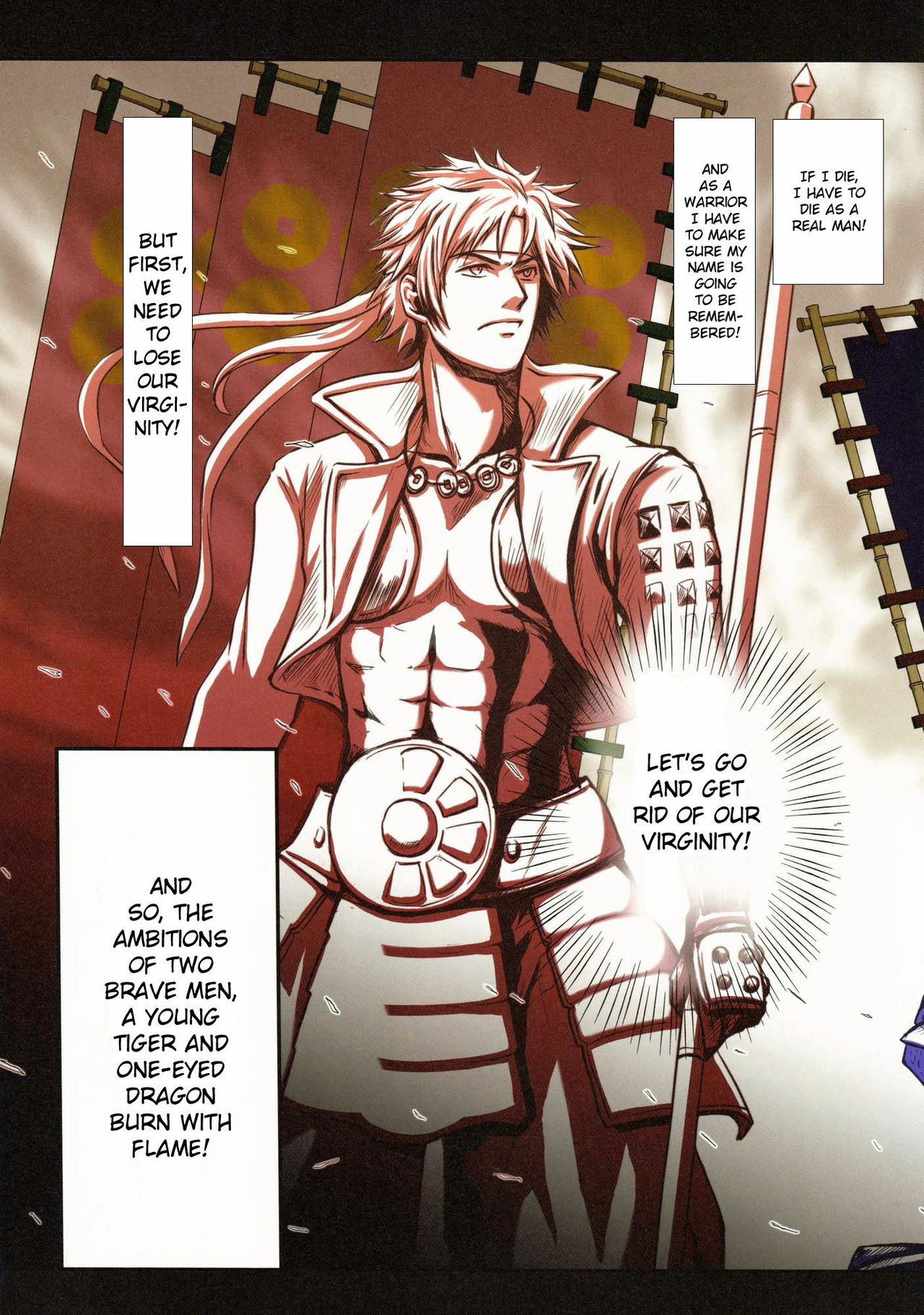 (C76) [OTA (Megurogawa Una)] Sengoku Boin - Oppai Saves the Hinomoto! (Sengoku Basara) [English] {doujin-moe.us} page 5 full
