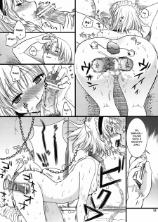 (C77) [Yuriru-Rarika (Kojima Saya)] R Saku -Sakuya e no Batsu- (Jou) (Touhou Project) [English] [desudesu] - page 34