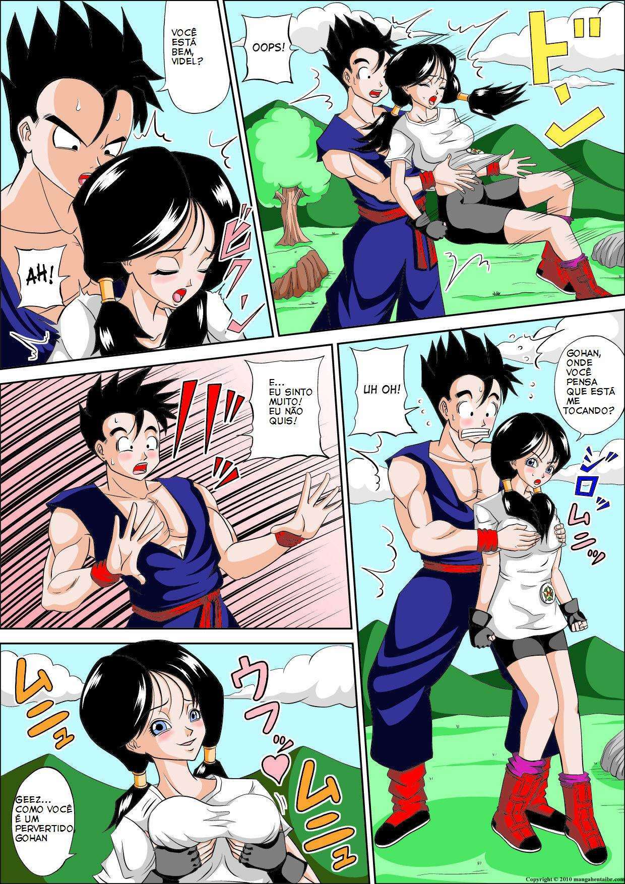 [Pyramid House (Muscleman)] DRAGON FUCK! (Dragon Ball Z) [Portuguese-BR] [mangahentaibr.com] page 3 full