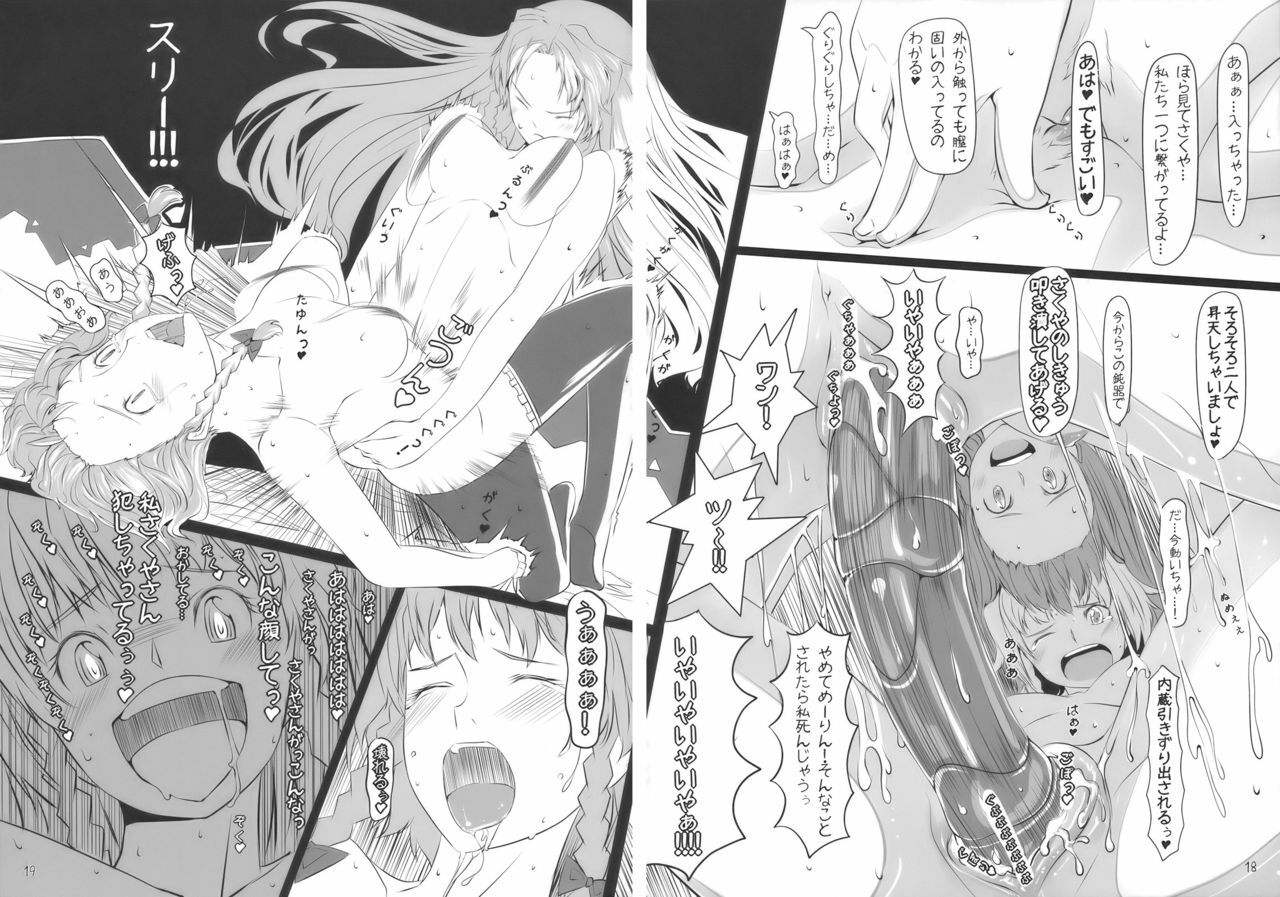 (COMIC1☆4) [telomereNA (Gustav)] Kano x Kano (Touhou Project) page 19 full