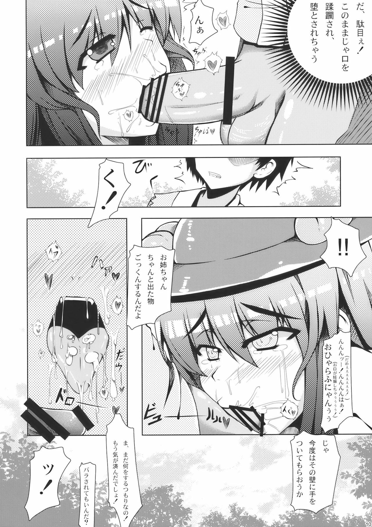 (SC48) [barista (Kirise Mitsuru)] Shiawase no Aoi Tori (Touhou Project) page 10 full