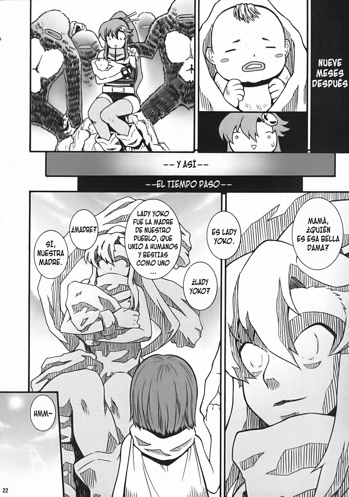 [MANGANA (Doluta, Nishimo)] PURU DORI (Tengen Toppa Gurren Lagann) [Spanish] [Biblioteca Hentai] page 21 full