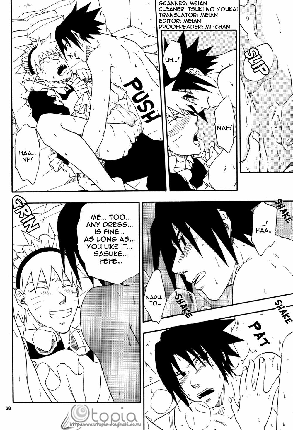 [Uzu-uzu Company (Shishimaru)] Goshujin-sama no Oose no mama ni (Naruto) [English] [utopia-doujinshi] page 27 full