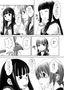 (C76) [Yubisaki Studio (Hidari Kagetora)] Les Chuu Life 2nd Lesson - page 8