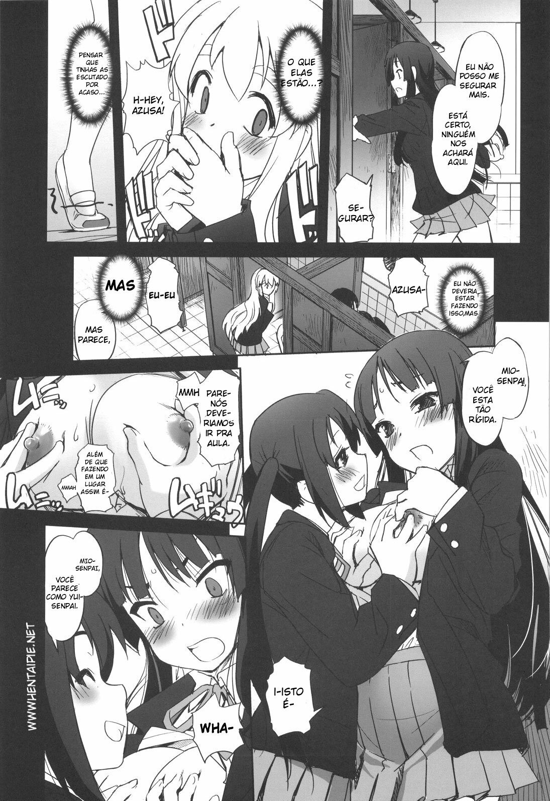 (C76) [G-Power! (Sasayuki)] Nekomimi to Toilet to Houkago no Bushitsu - Nekomimi and Restroom and Afterschool Clubroom (K-On!) [Portuguese-BR] [Siberwar] page 11 full