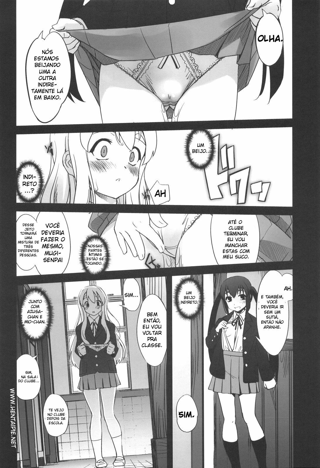 (C76) [G-Power! (Sasayuki)] Nekomimi to Toilet to Houkago no Bushitsu - Nekomimi and Restroom and Afterschool Clubroom (K-On!) [Portuguese-BR] [Siberwar] page 19 full