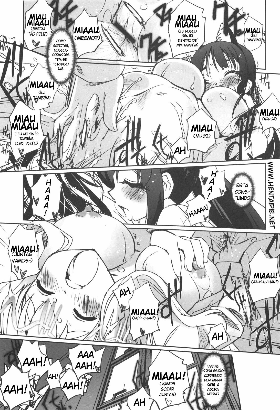 (C76) [G-Power! (Sasayuki)] Nekomimi to Toilet to Houkago no Bushitsu - Nekomimi and Restroom and Afterschool Clubroom (K-On!) [Portuguese-BR] [Siberwar] page 32 full