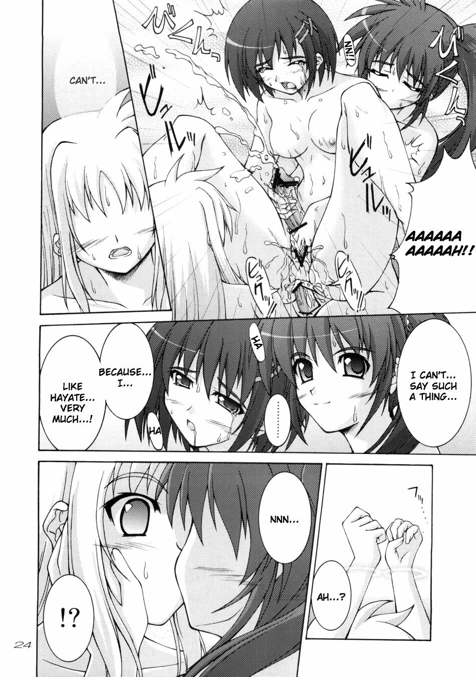 (C75) [Seitokaishitsu (Akimoto Dai)] Rokka wa Honjitsu mo Ijounashi (Mahou Shoujo Lyrical Nanoha) [English] page 22 full