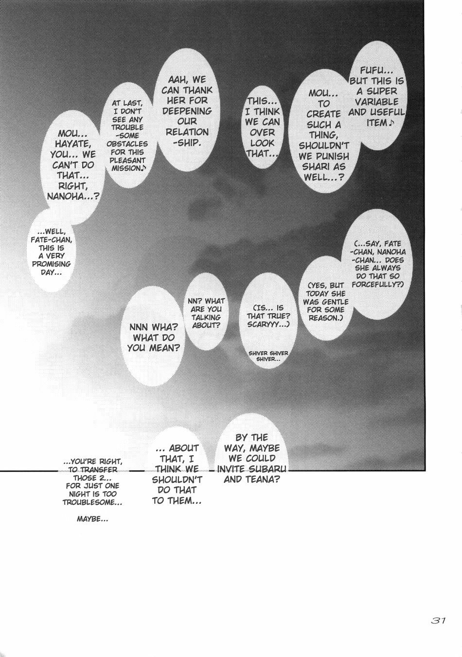 (C75) [Seitokaishitsu (Akimoto Dai)] Rokka wa Honjitsu mo Ijounashi (Mahou Shoujo Lyrical Nanoha) [English] page 29 full