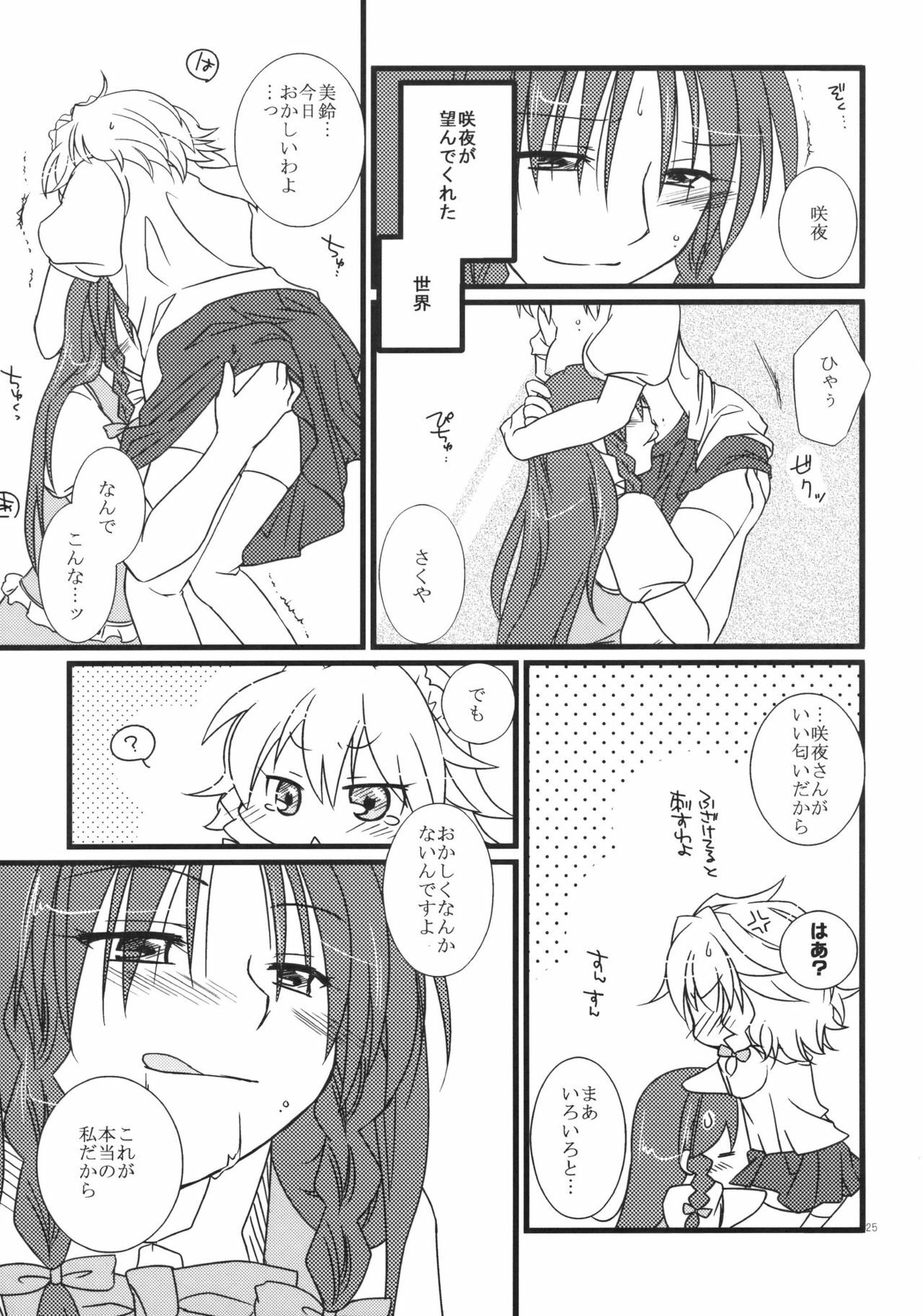 (C78) [DOORS, UA (sakura, Teramoto Kaoru)] Under the Rose (Touhou Project) page 25 full