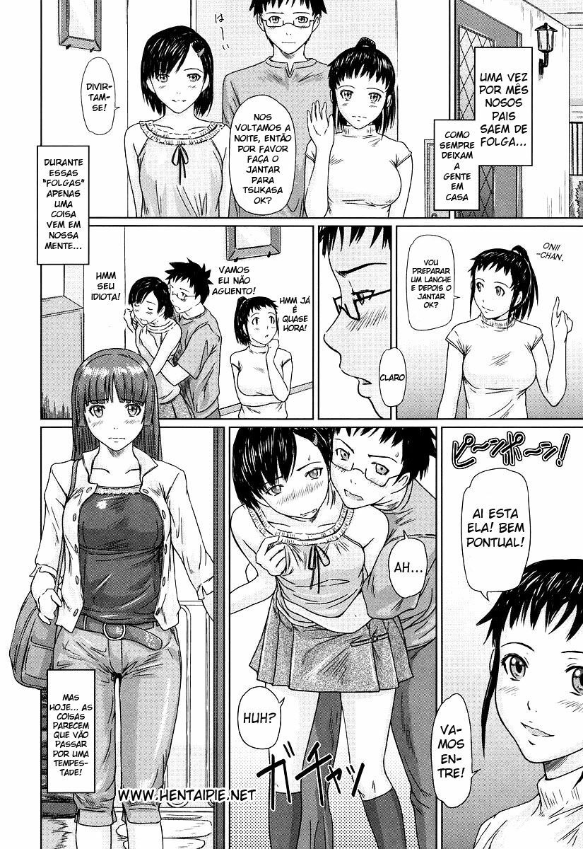 [Kisaragi Gunma] Giri Giri Sisters [Portuguese-BR] {Hentai Pie} page 78 full