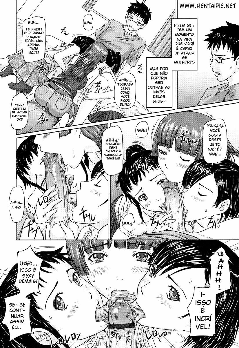 [Kisaragi Gunma] Giri Giri Sisters [Portuguese-BR] {Hentai Pie} page 82 full