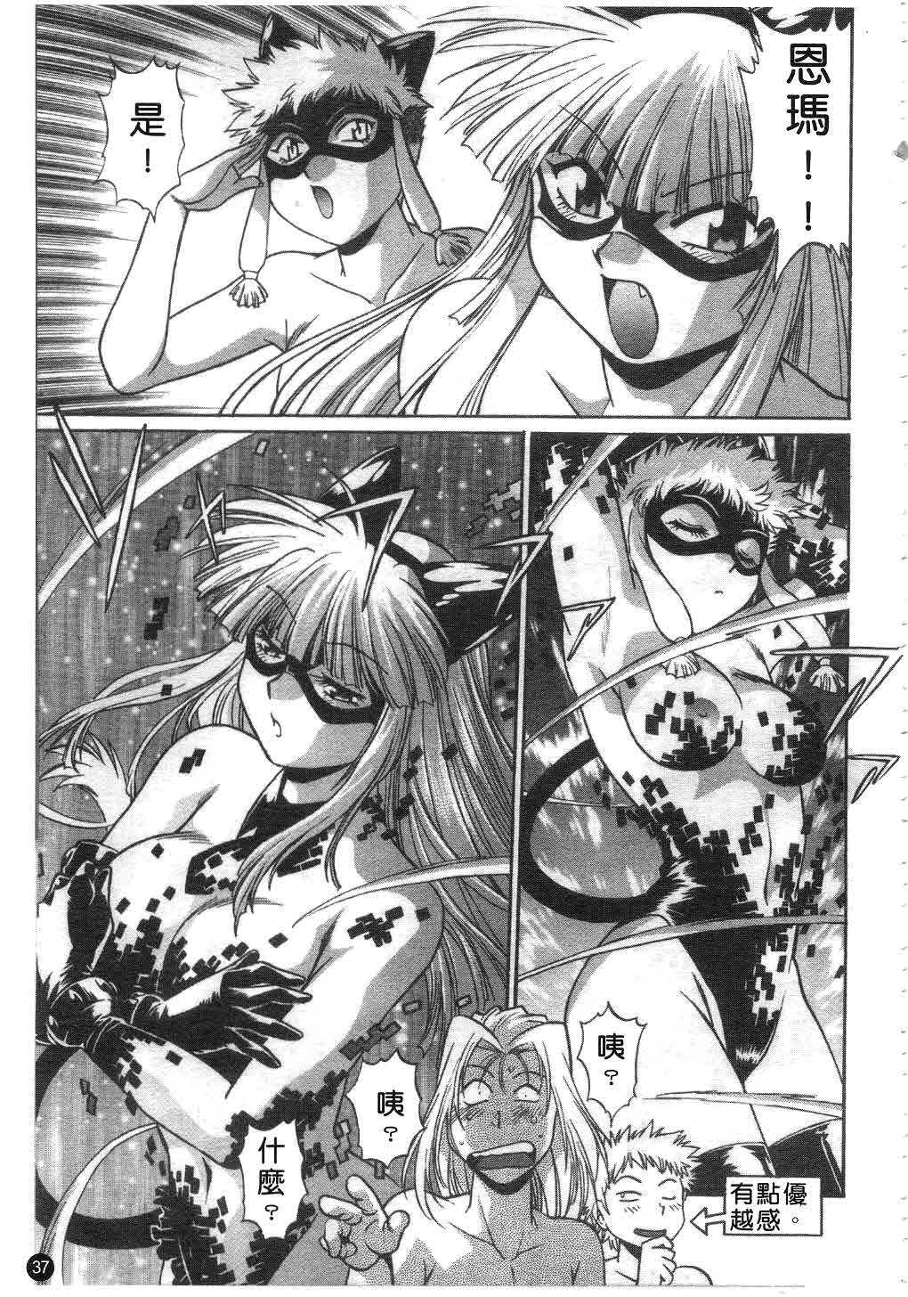 [Manabe Jouji] Tail Chaser 2 | 貓女迷情 2 [Chinese] page 38 full