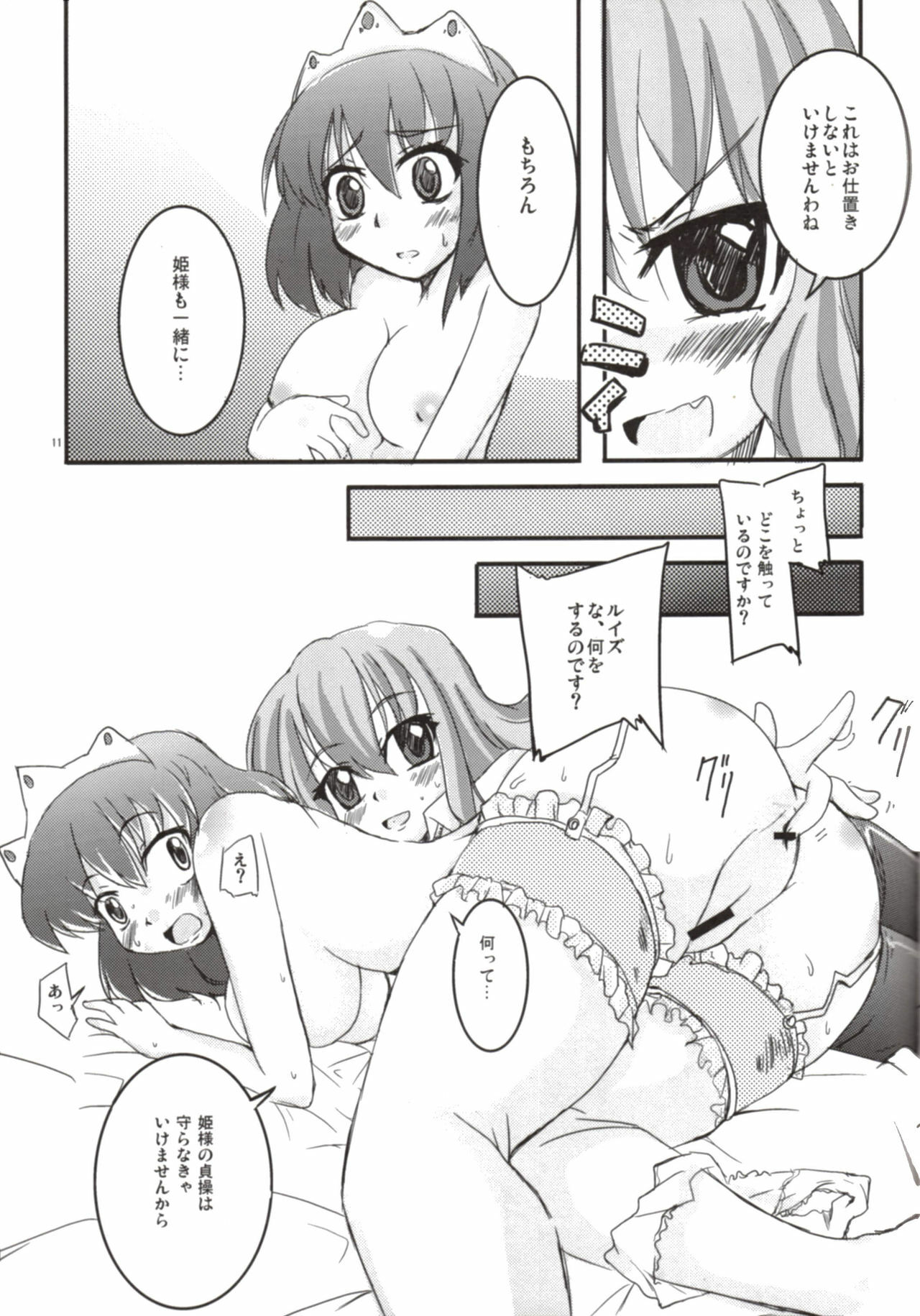 (SC36) [SOUND STICKER (Yoshida Masahiko)] Zero-hime (Zero no Tsukaima) page 11 full