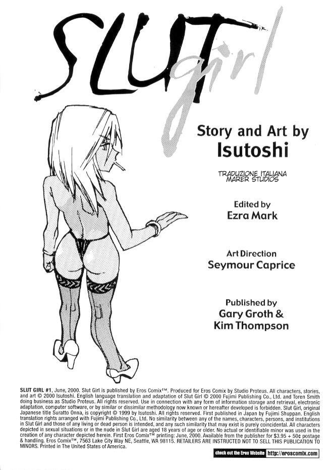[Isutoshi] Slut Girl 1 [Italian] page 2 full