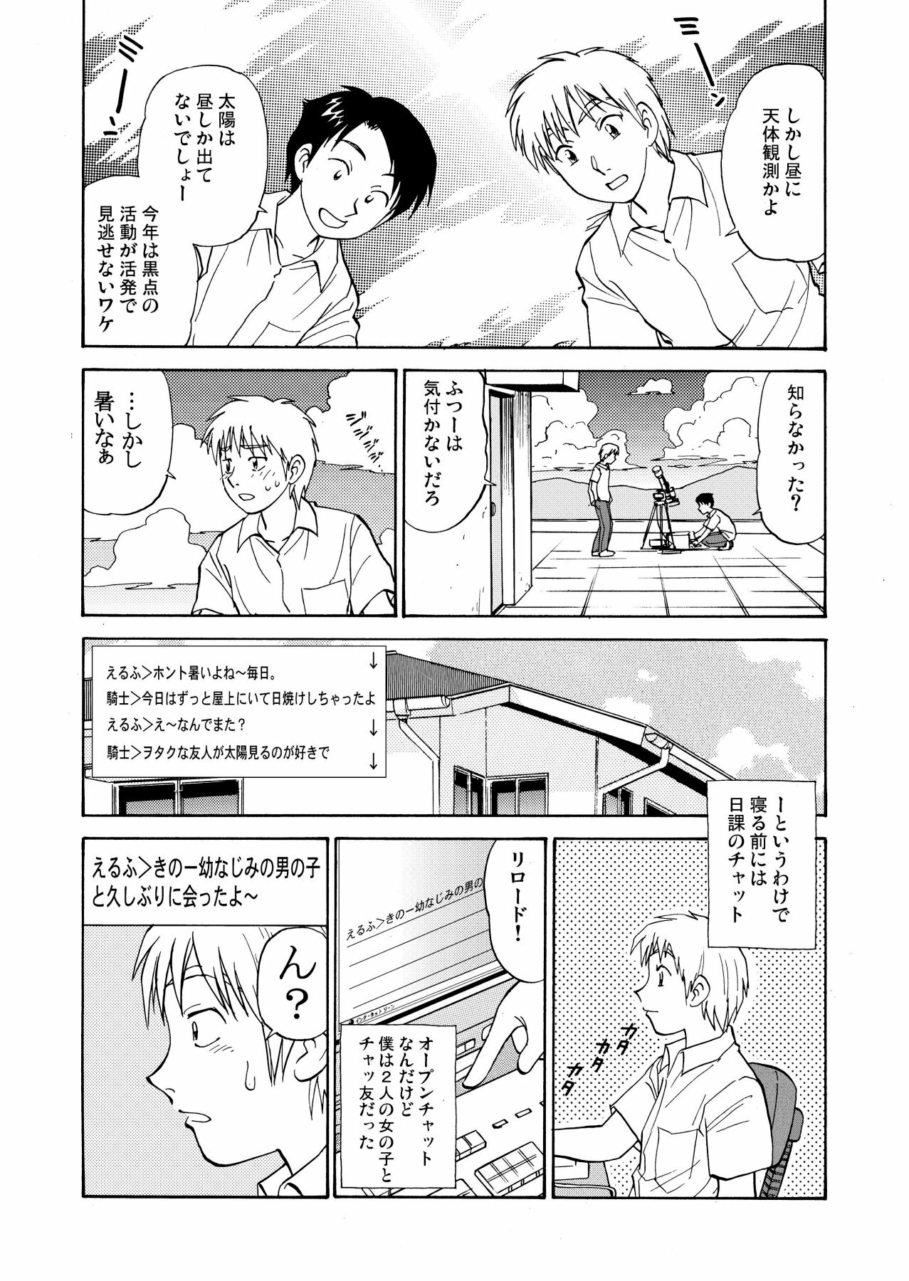 [黄昏通信] 新。僕が彼女に着がえたら(1) page 6 full