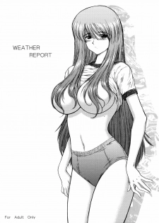 (CR34) [BLACK DOG (Kuroinu Juu)] WEATHER REPORT (Genshiken)