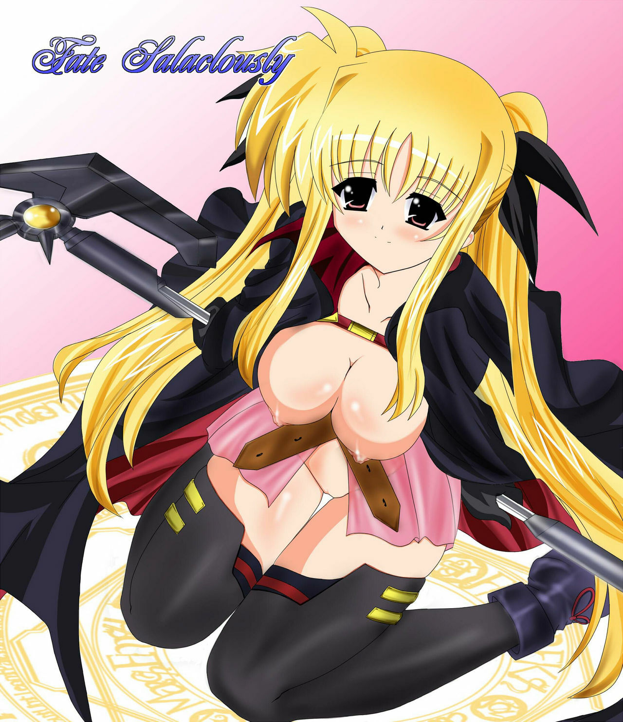 (CT16) [Nekoya (Kuon Kyoushirou)] Fate Salaclously (Mahou Shoujo Lyrical Nanoha) page 1 full