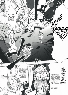 (SC40) [Teio Tei (Teio Tei Teio)] Shokushu x Rydia 2008 Otameshiban - Tentacle x Rydia 2008 Pilot Style (Final Fantasy IV) [English] - page 12