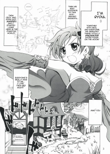 (SC40) [Teio Tei (Teio Tei Teio)] Shokushu x Rydia 2008 Otameshiban - Tentacle x Rydia 2008 Pilot Style (Final Fantasy IV) [English] - page 3