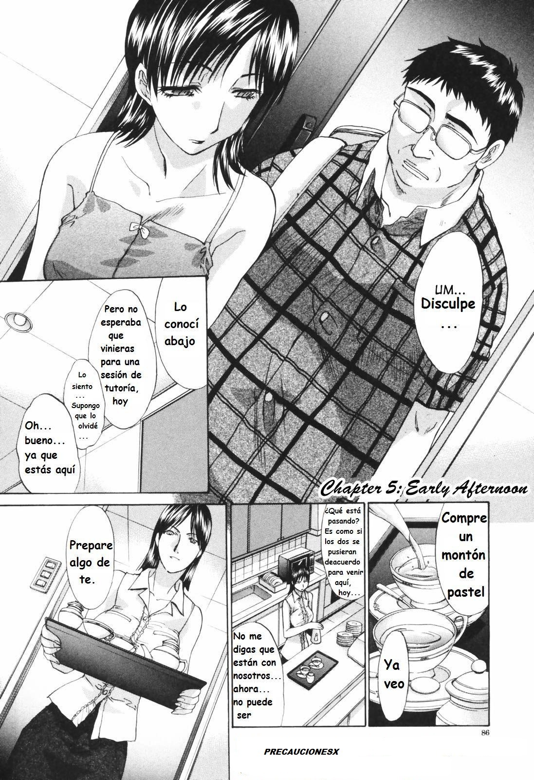[Itaba Hiroshi] Tsuma Kyouko - My Wife, Kyouko | Married Woman Kyouko Ch.1-6 [Spanish] page 85 full