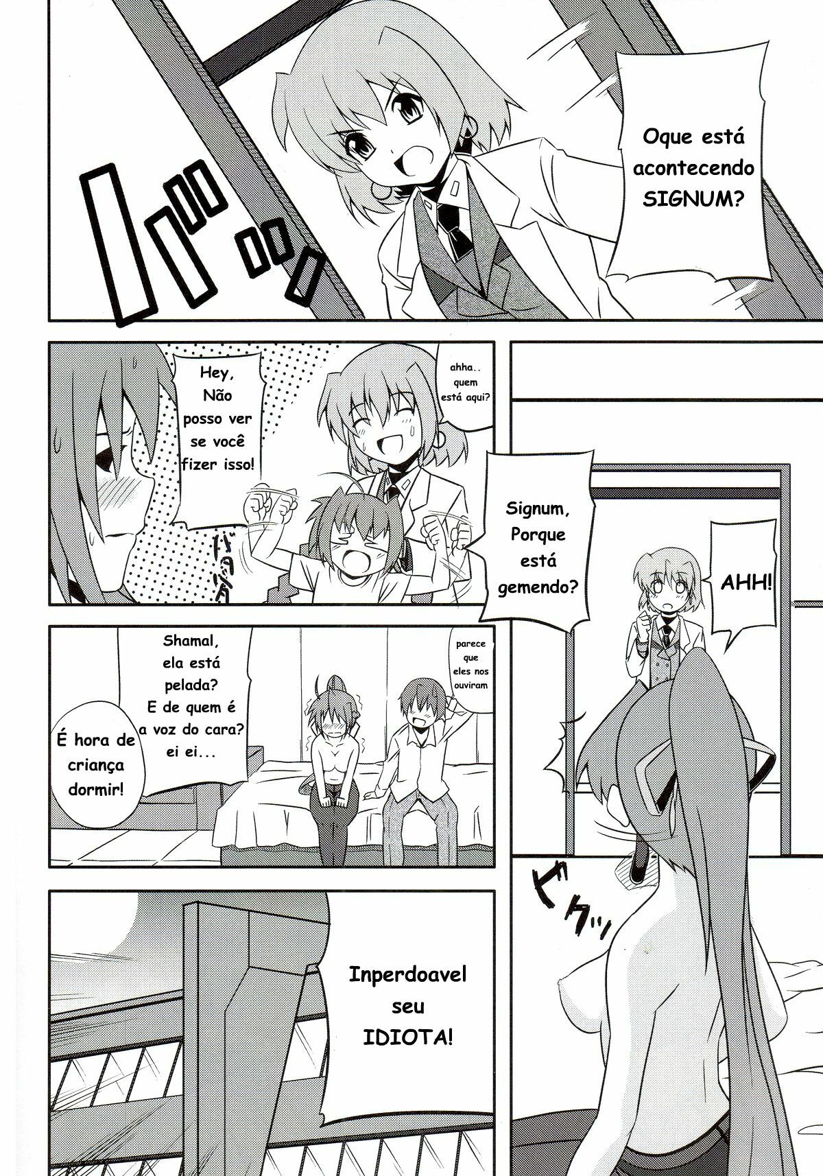(C75) [Senpen Banka-Shiki (DATE)] Shigu nee-san Jiken Desu! (Mahou Shoujo Lyrical Nanoha) [Portuguese-BR] page 19 full