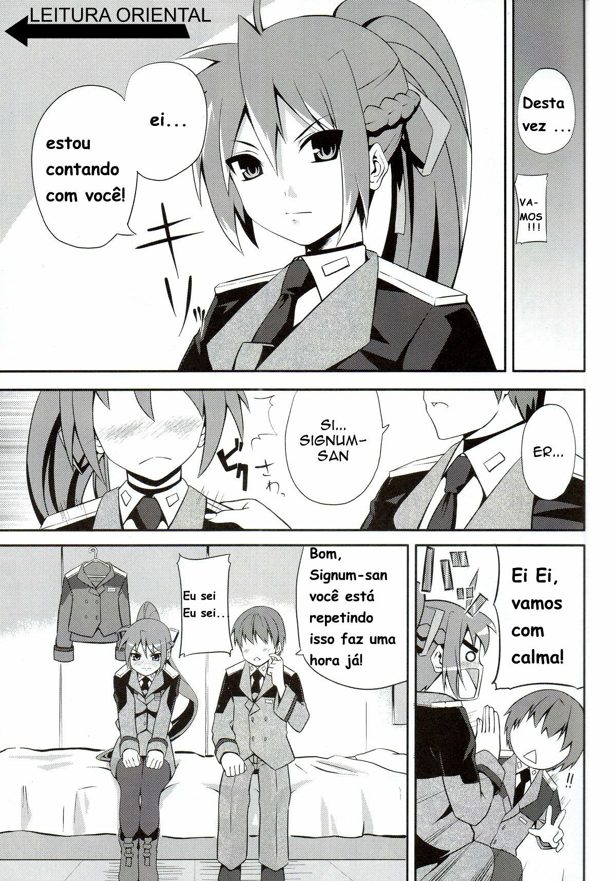 (C75) [Senpen Banka-Shiki (DATE)] Shigu nee-san Jiken Desu! (Mahou Shoujo Lyrical Nanoha) [Portuguese-BR] page 2 full