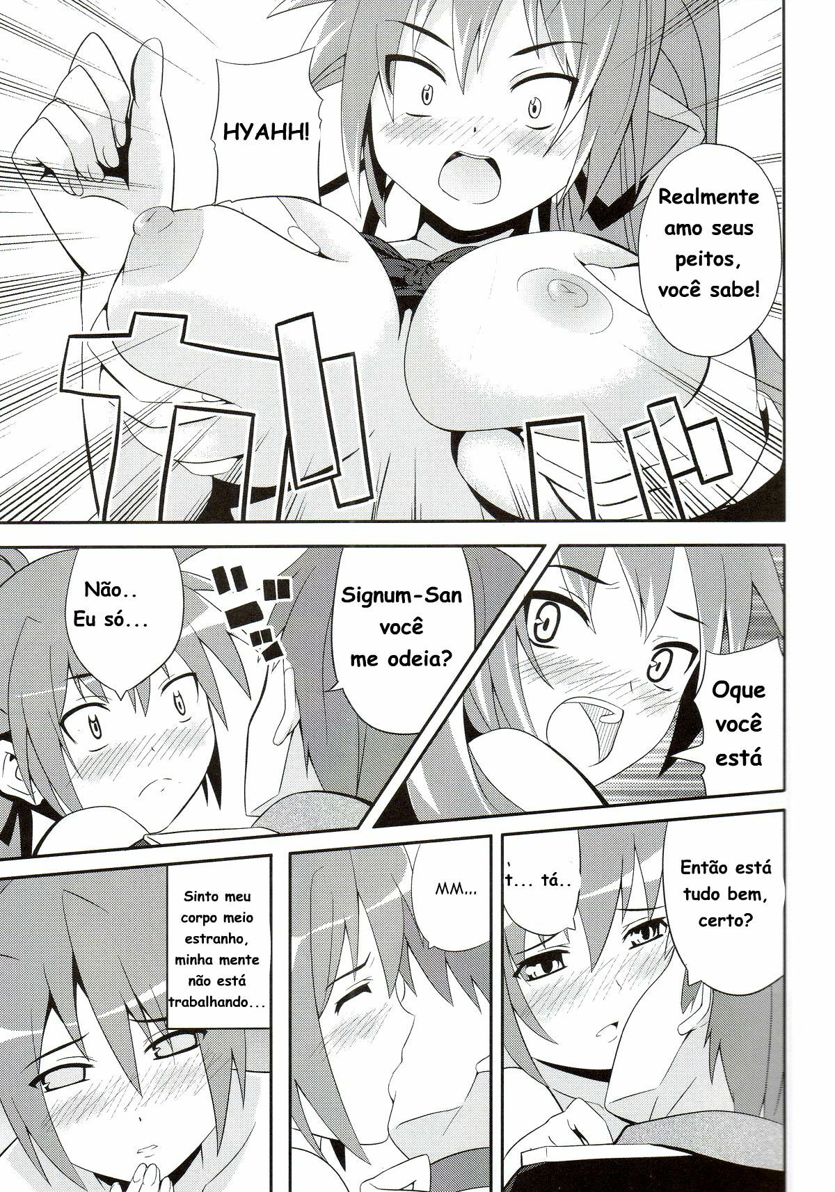 (C75) [Senpen Banka-Shiki (DATE)] Shigu nee-san Jiken Desu! (Mahou Shoujo Lyrical Nanoha) [Portuguese-BR] page 6 full
