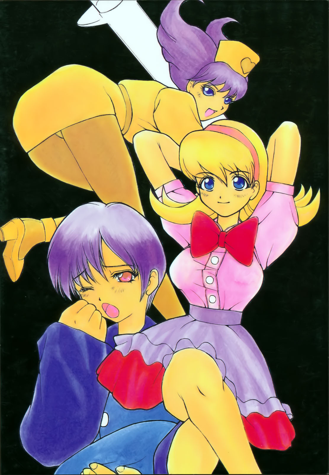 (C52) [Secret Society M (Various)] Amai Mitsu no Imashime (Darkstalkers, Dororon Enma-kun) page 96 full