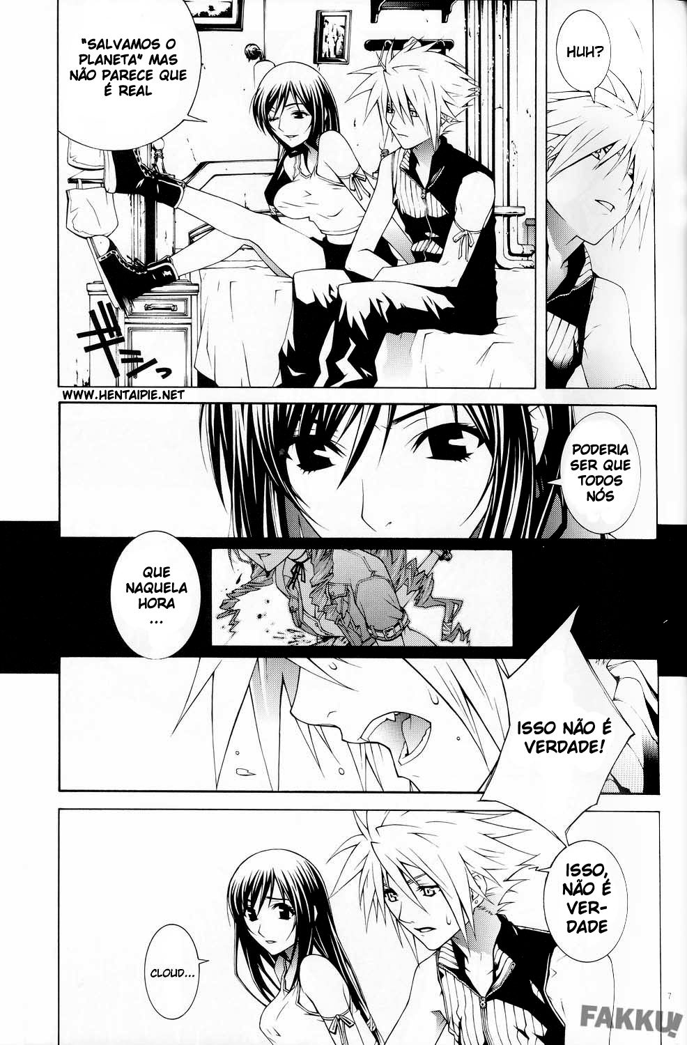 (C67) [IRODORI (nittakumi)] B2B - Body 2 Body (Final Fantasy VII) [Portuguese-BR] [HentaiPie] page 6 full