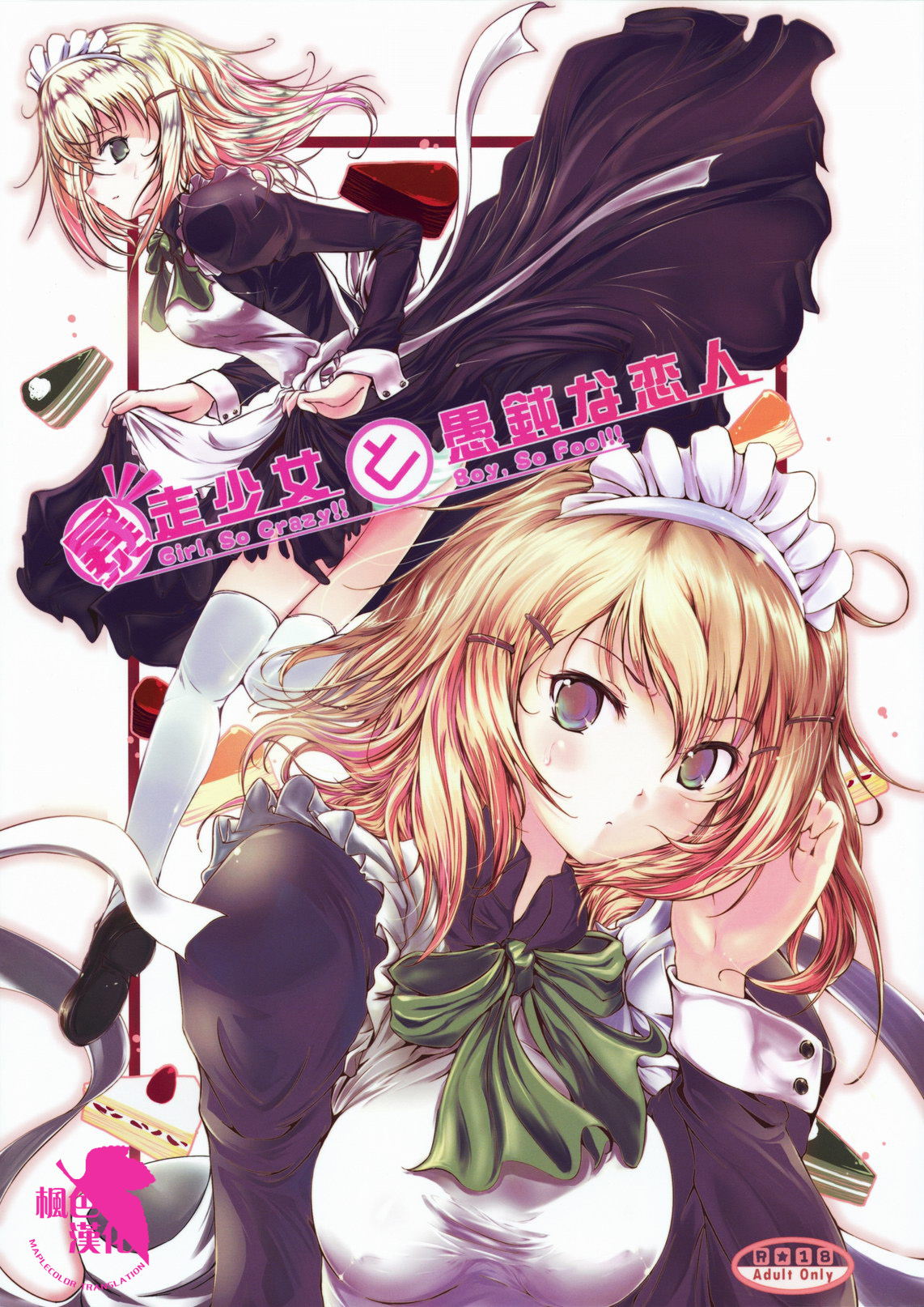 (C75) [Dream Halls! (Tsuzuri)] Bousou Shoujo to Gudon na Koibito (Bungaku Shoujo) [Chinese] [枫色汉化] page 1 full