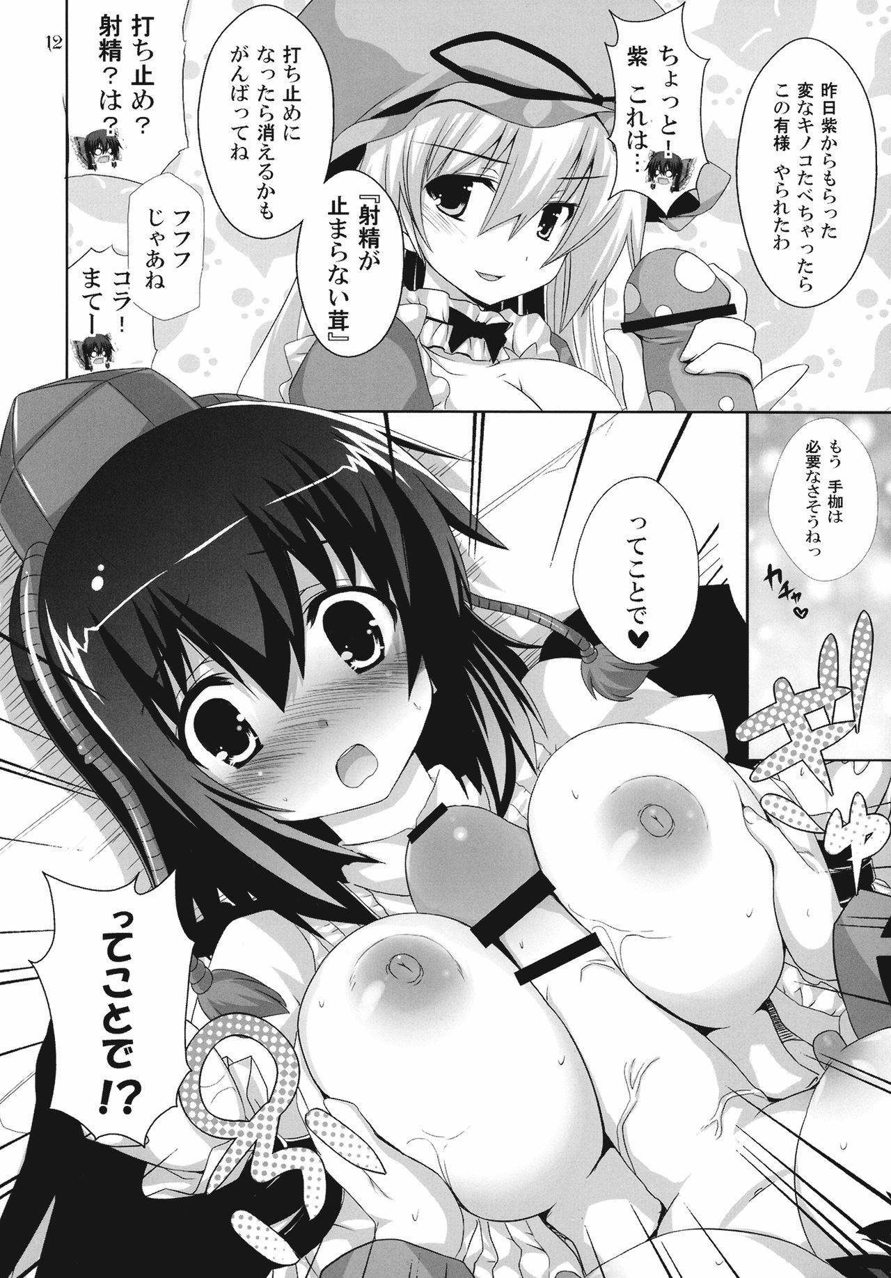 (C78) [odin (Kurokawa IZUMI)] Kinokono Sasoi 5 (Touhou Project) page 12 full