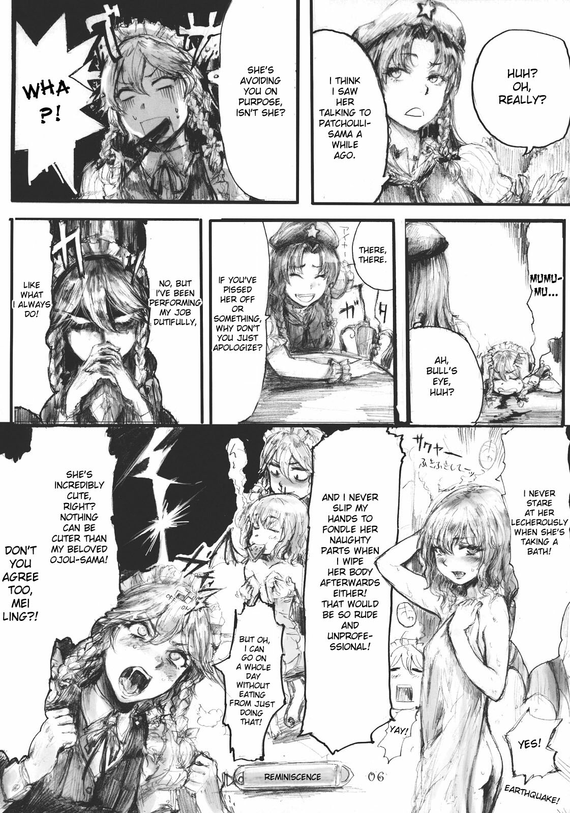 (C78) [DenpaYunYun (Osakana)] SEMPER EADEM ~Ikumoko no Mamani~ (Touhou Project) [English] [desudesu] page 6 full