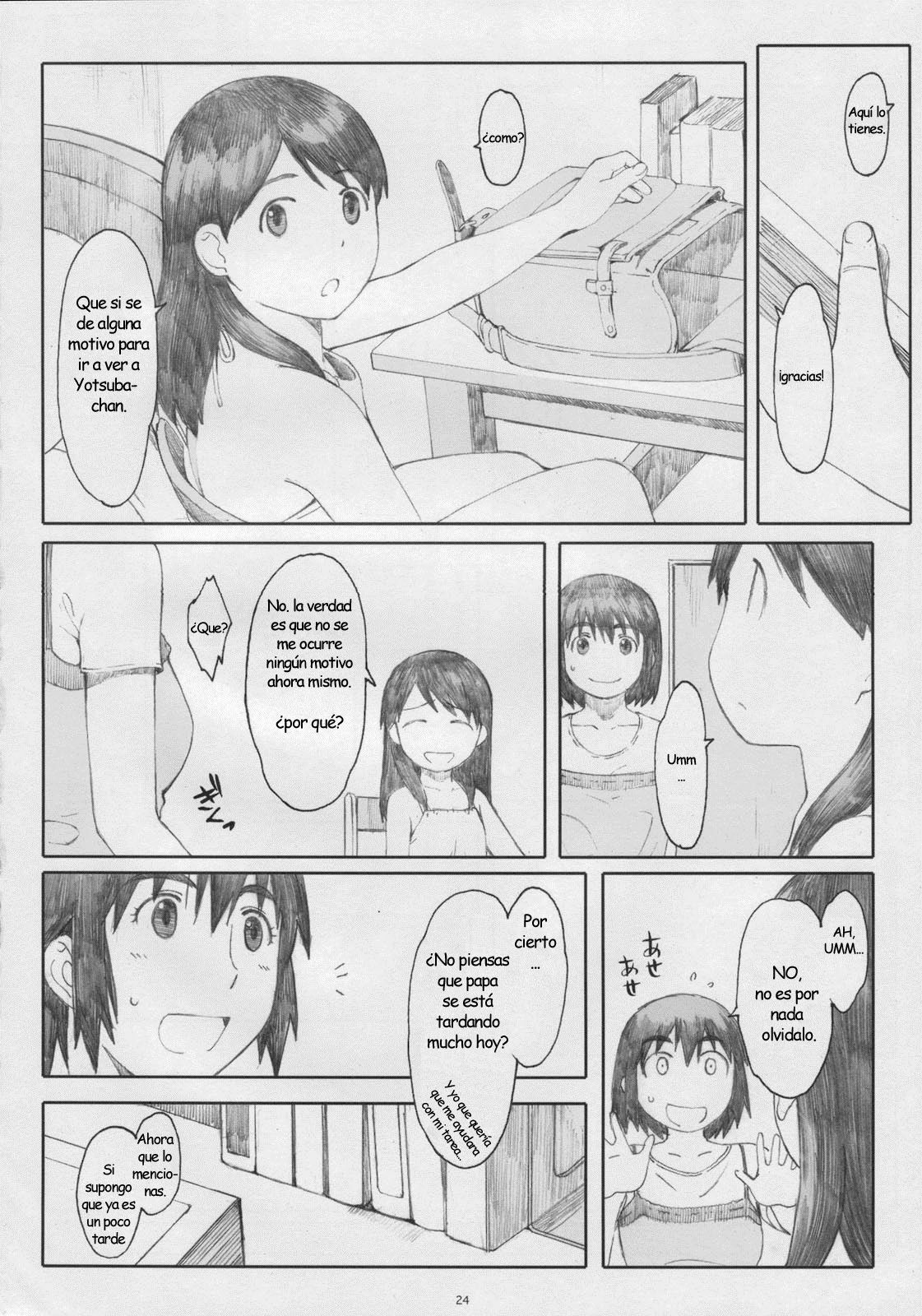 (C77) [Kansai Orange (Arai Kei)] Natsukaze! 5 (Yotsubato!) [Spanish] page 23 full