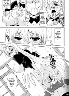 [Honey Bump (Nakatsugawa Minoru)] Tsukiumi no Chichi o Mominagara Anime 2-ki o Machi Wabite Miru. | Waiting Impatiently for The Anime 2nd Season While Groping Tsukiumi's Tits (Sekirei) [Engli - page 12