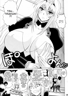 [Honey Bump (Nakatsugawa Minoru)] Tsukiumi no Chichi o Mominagara Anime 2-ki o Machi Wabite Miru. | Waiting Impatiently for The Anime 2nd Season While Groping Tsukiumi's Tits (Sekirei) [Engli - page 4
