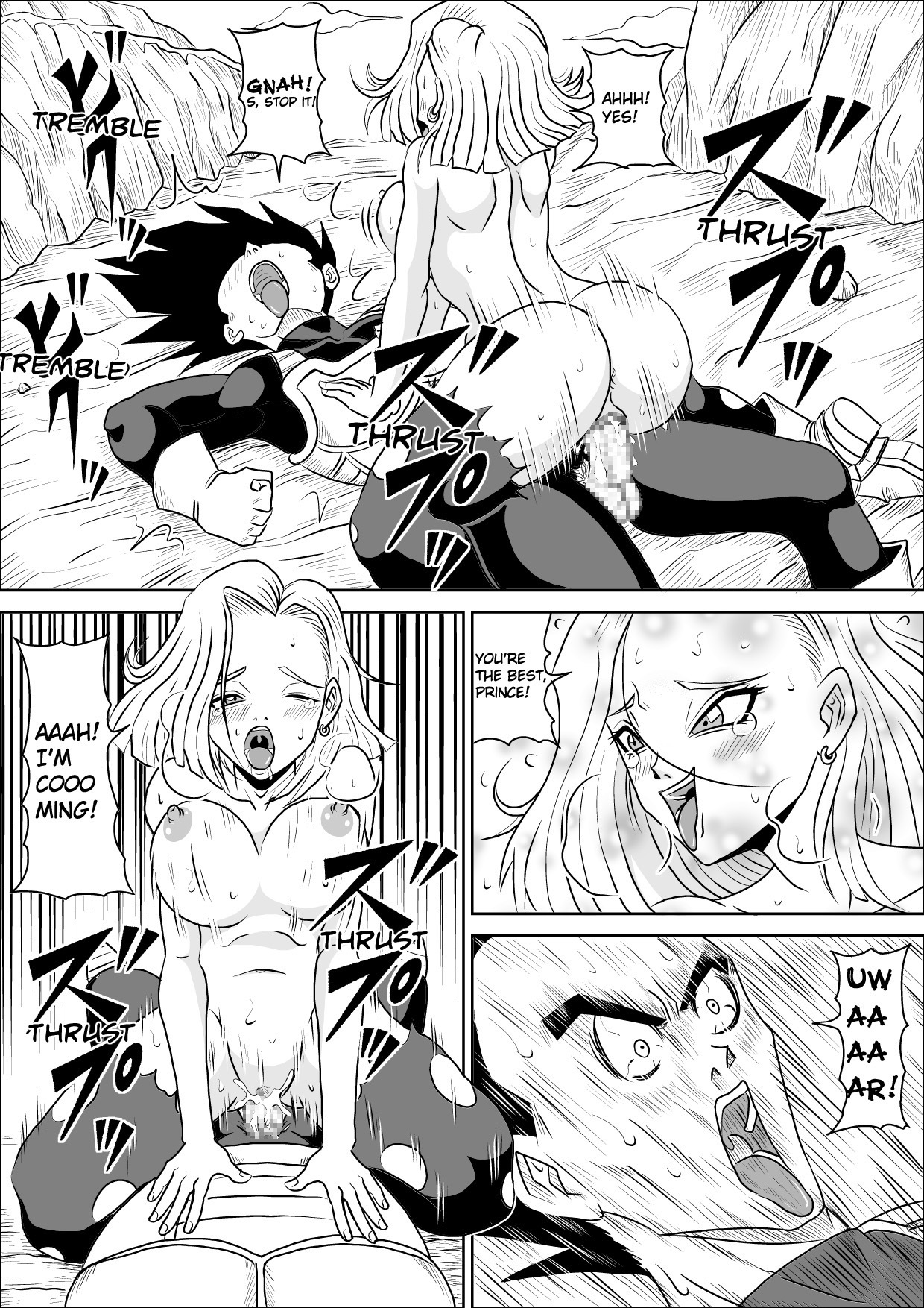 [Pyramid House (Muscleman)] Full Bokko 18-gou! (Dragon Ball Z) [English] [Cboy] page 29 full