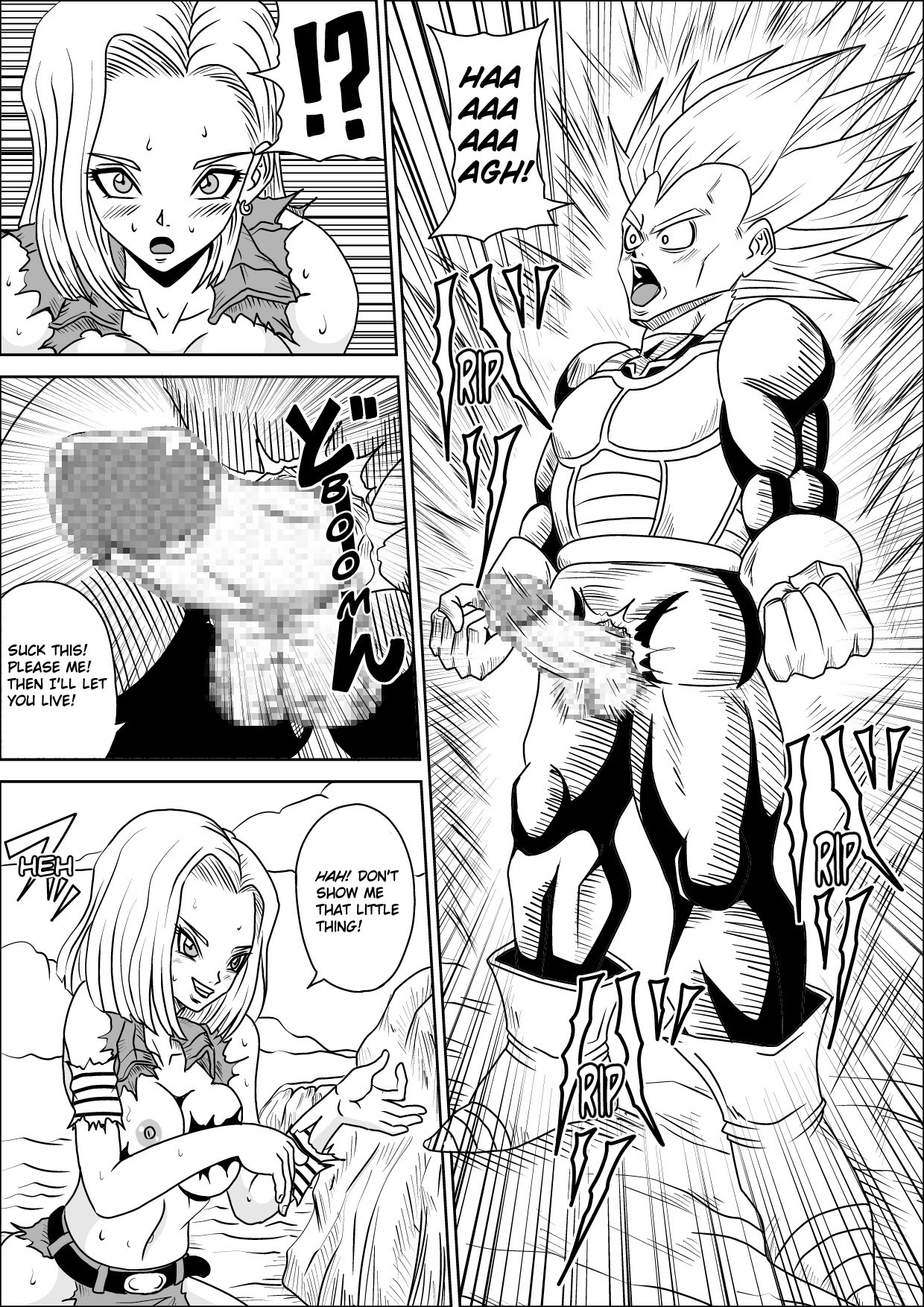 [Pyramid House (Muscleman)] Full Bokko 18-gou! (Dragon Ball Z) [English] [Cboy] page 6 full