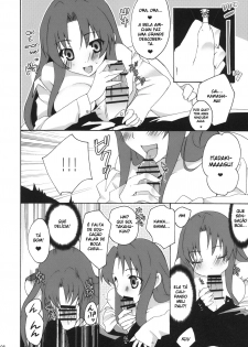 (C75) [Kagi Node (Tsubaki Hara)] Yarudora! Miru Drama Karayaru (Toradora!) [Portuguese-BR] [BartSSJ] - page 10