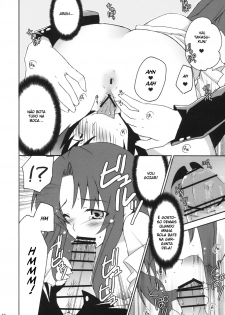 (C75) [Kagi Node (Tsubaki Hara)] Yarudora! Miru Drama Karayaru (Toradora!) [Portuguese-BR] [BartSSJ] - page 12