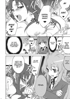 (C75) [Kagi Node (Tsubaki Hara)] Yarudora! Miru Drama Karayaru (Toradora!) [Portuguese-BR] [BartSSJ] - page 16